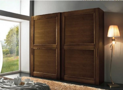 Armoire Armoires Vêtements Armoire Luxe Portes Coulissantes Conception Bois Moderne