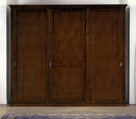 Armoire Armoire Vrai bois Meuble de chambre en bois massif Italie cabinet en bois