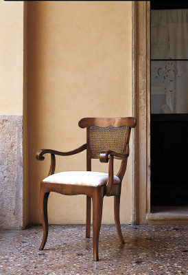 Chaise de designer Accoudoirs Salle à manger de maison de campagne Chaises de cuisine Tissu nouveau Fauteuil