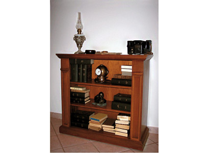 Étagère Vitrine Armoire Classique Bibliothèque Bois Neuf