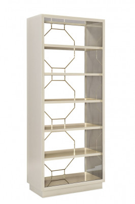 Séparateur d'étagère Étagères Buffet Vitrine en acier inoxydable Bois Mobilier de luxe Meubles