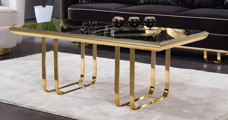 Table d'appoint haut de gamme de style italien Table basse de style italien