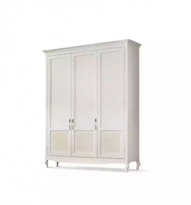 Armoire Chambre Bois Design Classique Mobilier Blanc Armoires