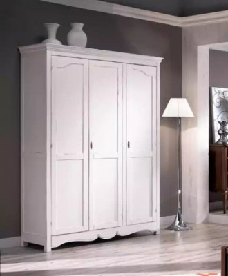 Armoire Armoire en Bois Armoire Chambre Mobilier de Luxe Blanc Neuf