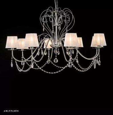 Lustre en cristal Lustre élégant lustre suspendu au plafond