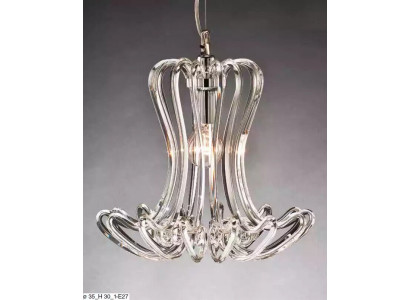 Lustre en cristal Luxueux lustre de plafond Lustre élégant Lampe de plafond Lustré Lampe