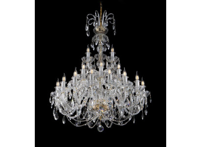 Lustre en cristal de Bohême Plafond Lampe Luminaire Lampes Plafonniers Lustre Chandelier