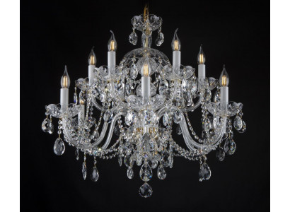 Bohemia Lustre Cristal Chandelier Lampe Luminaire Plafonnier Suspension