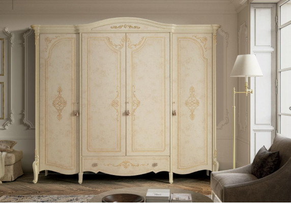 Armoire Armoire Bois massif Mobilier de chambre en bois Armoire en bois d'Italie